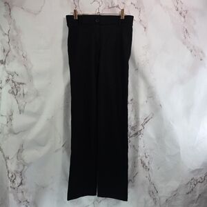 Betabrand Pants Womens Small X 31 Black High Rise Straight Leg Phone Pockets